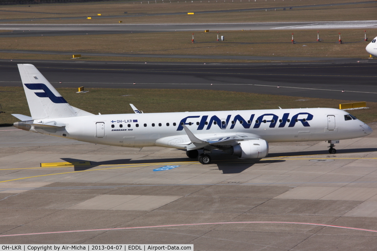 OH-LKR, 2011 Embraer 190LR (ERJ-190-100LR) C/N 19000436, Finnair, Embraer ERJ-190LR, CN: 19000436