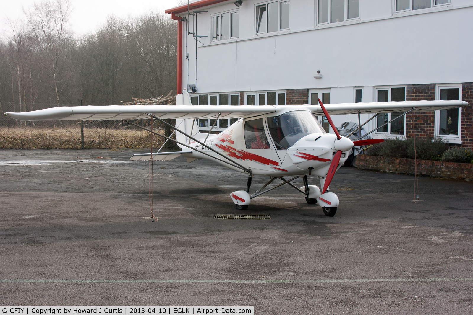 G-CFIY, 2008 Comco Ikarus C42 FB100 C/N 0804-6954, Privately owned.