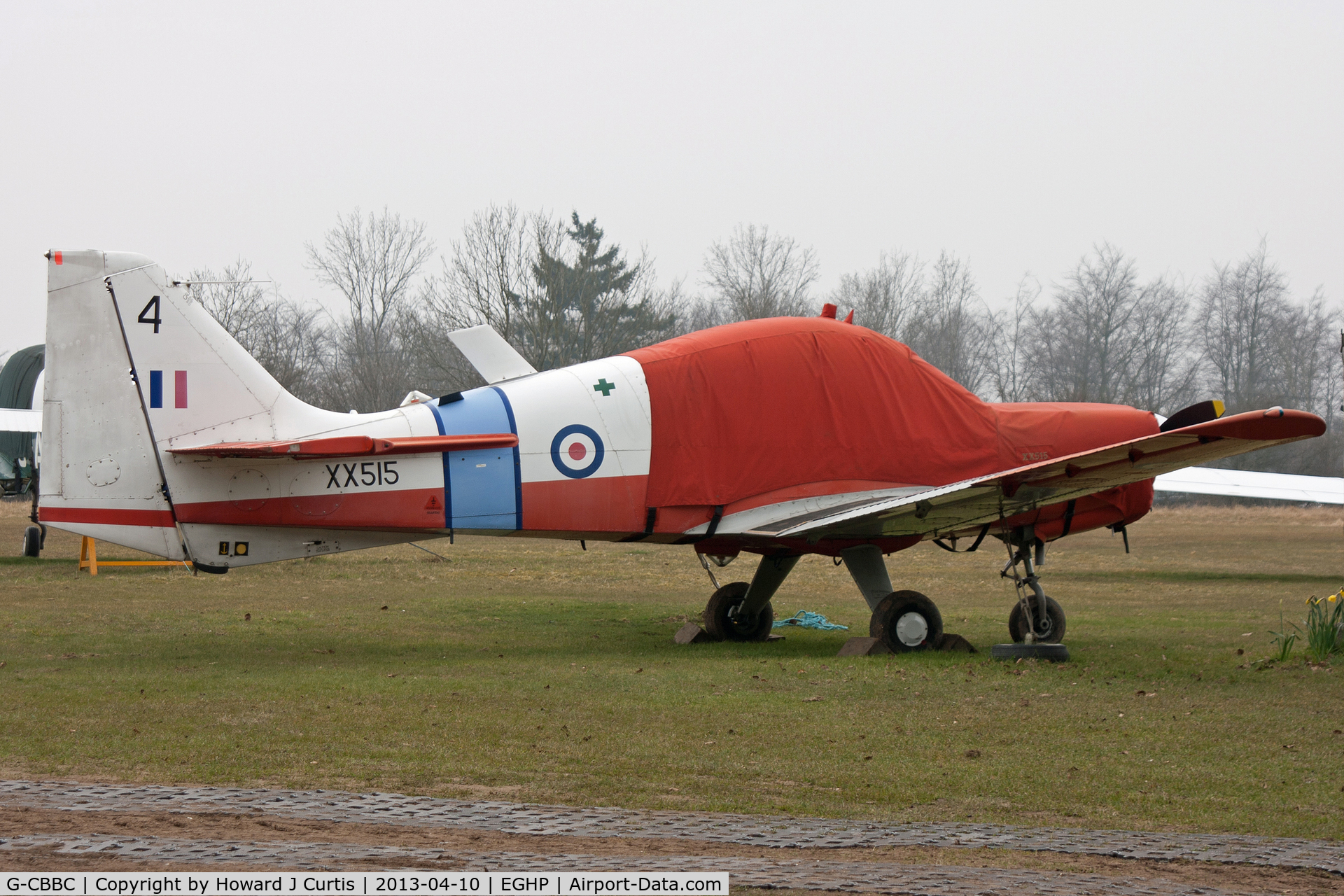 G-CBBC, 1973 Scottish Aviation Bulldog T.1 C/N BH120/201, Privately owned. Painted as XX515/4.