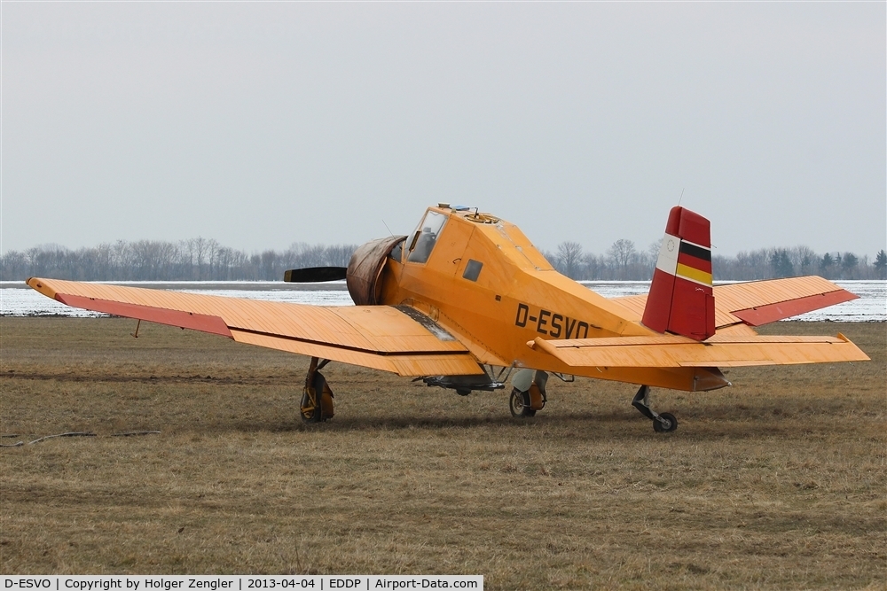 D-ESVO, Let Z-37A Cmelak C/N 20-18, Due to a lousy winter this agro aircraft have to gain on a 4 weeks delay