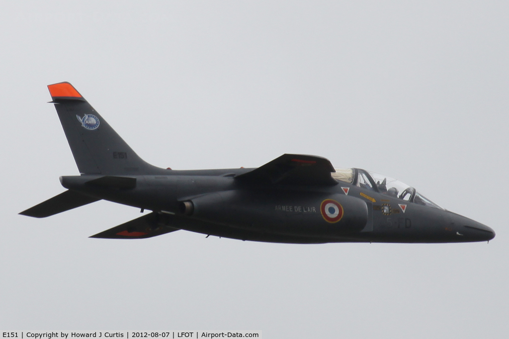 E151, Dassault-Dornier Alpha Jet E C/N E151, Coded 705-FD.