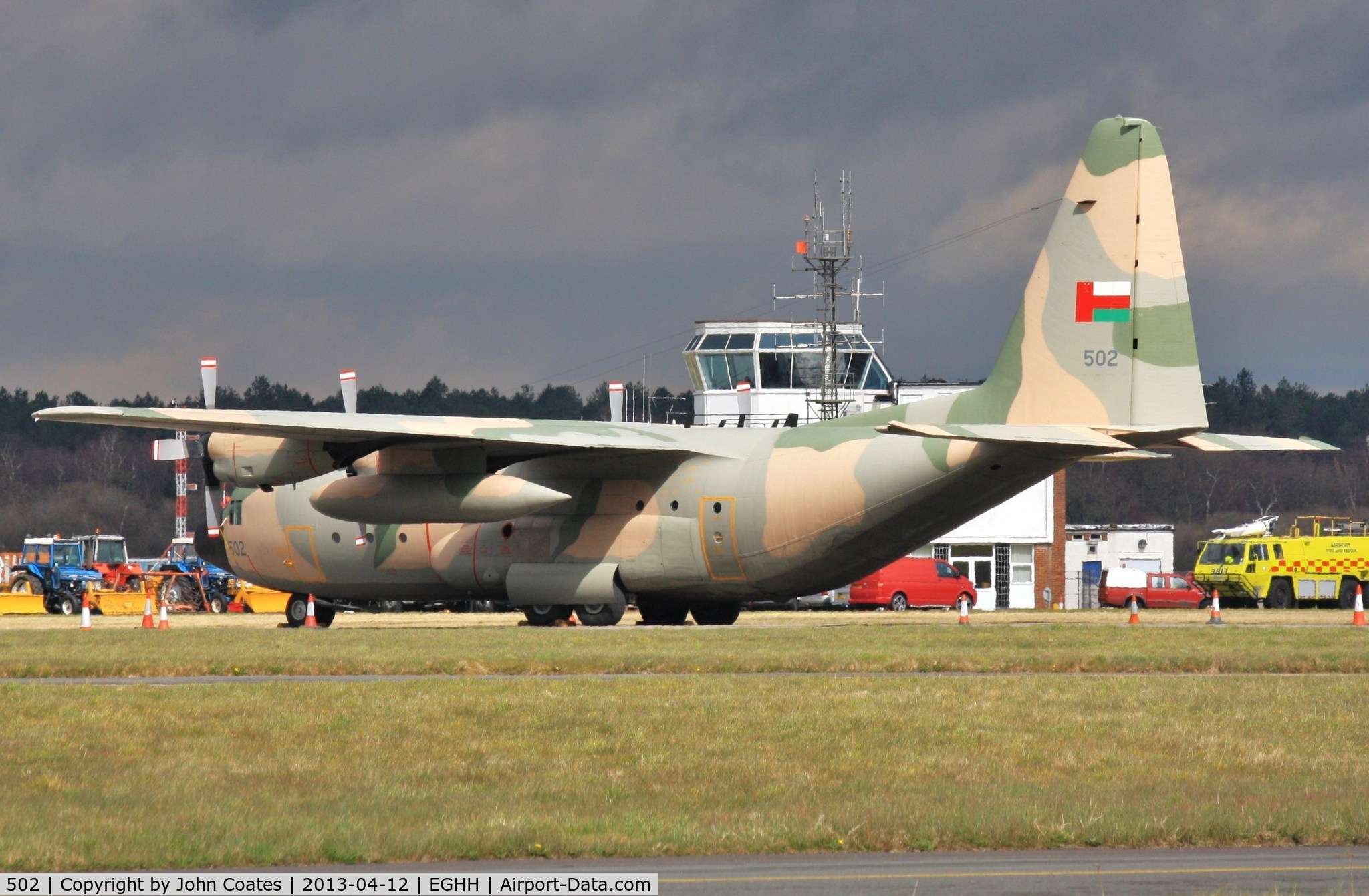 502, 1981 Lockheed C-130H Hercules C/N 4916, Arabic serials now replaced by easy to read English numbers