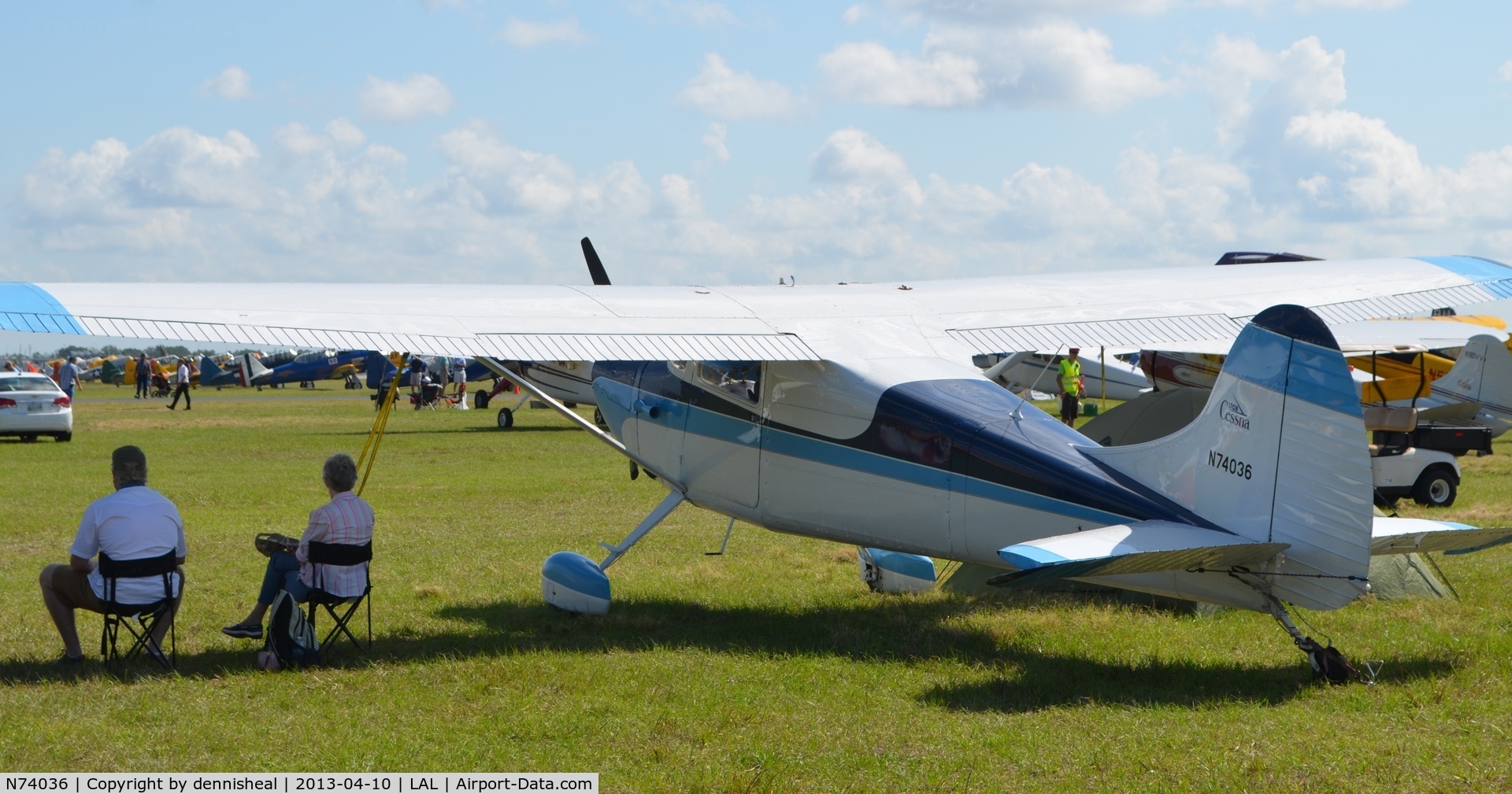 N74036, 1953 Cessna 170B C/N 25506, 1953 CESSNA 170B AT 2013 SUN N FUN