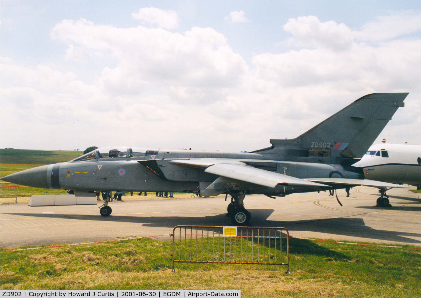 ZD902, 1984 Panavia Tornado F.2 C/N 367/AT004/3170, At the Open Day here.