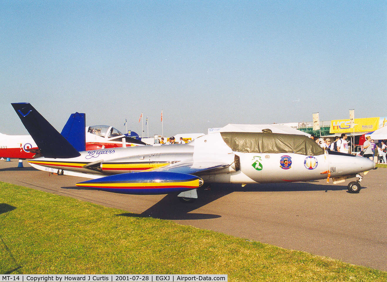 MT-14, Fouga CM-170R Magister C/N 271, At IAT. Belgian AF.