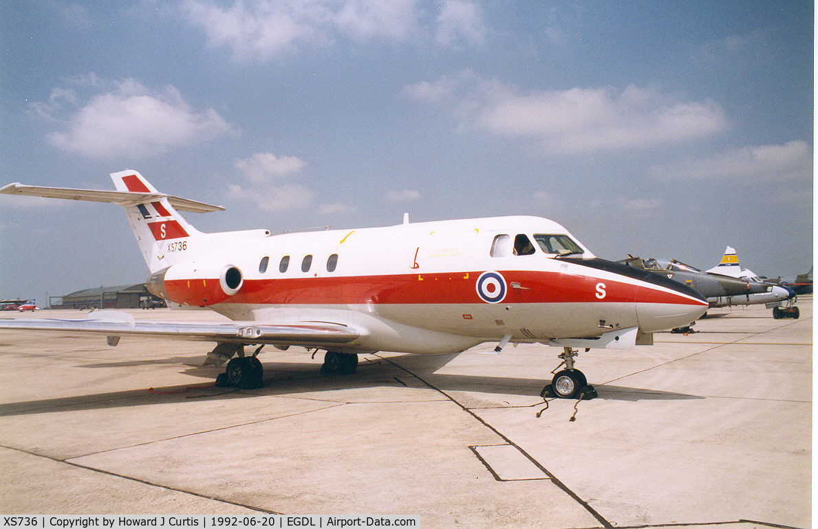 XS736, 1966 Hawker Siddeley HS.125 Dominie T.1 C/N 25072, Coded S.