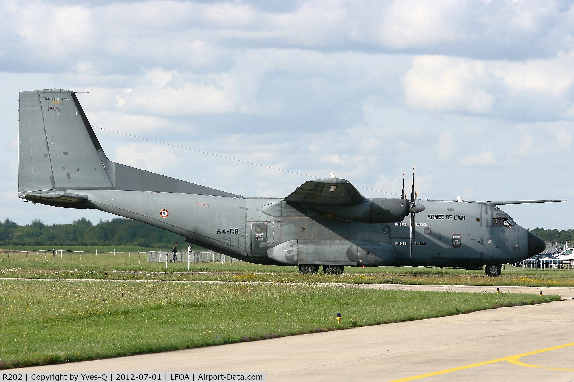 R202, Transall C-160R C/N 202, French Air Force Transall C-160R, Avord Air Base 702 (LFOA)