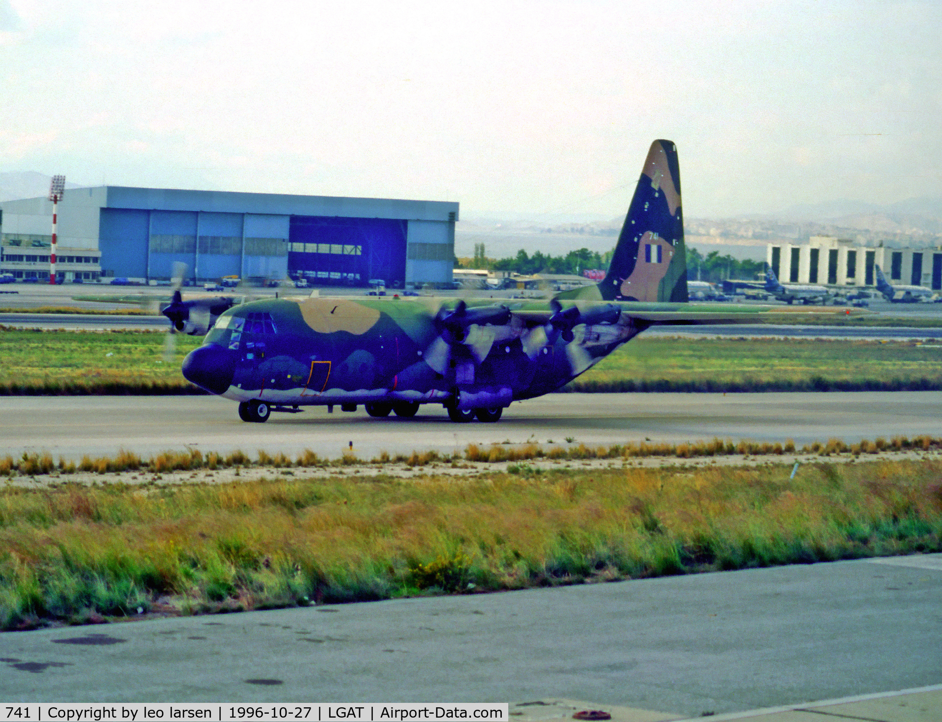 741, Lockheed C-130H Hercules C/N 382-4622, Athens 