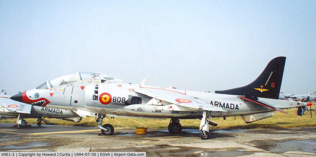 VAE1-2, McDonnell Douglas TAV-8S Matador C/N 212030, Spanish Navy
