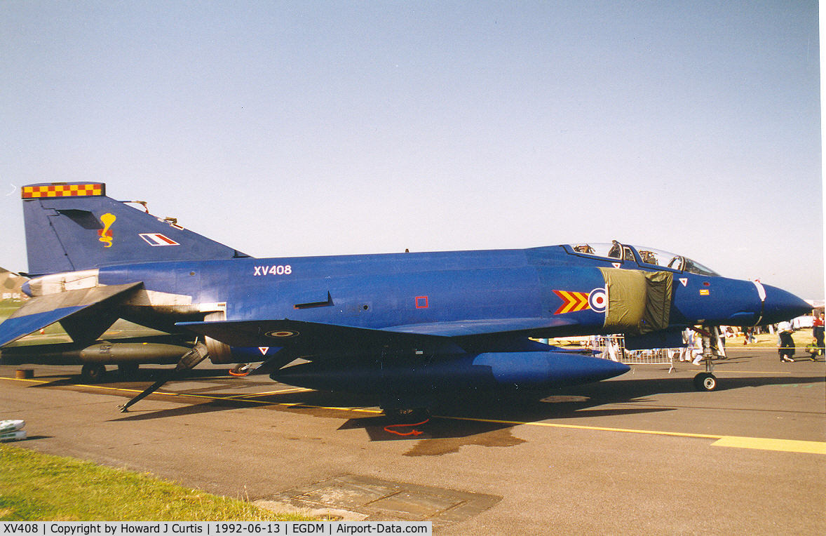XV408, 1968 McDonnell Douglas Phantom FGR2 C/N 2946, At Air Tattoo International.