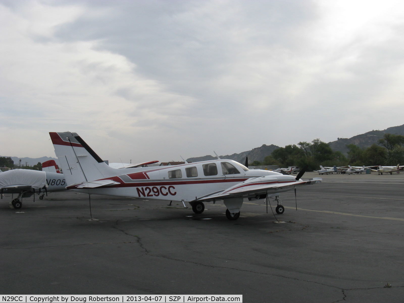 N29CC, 1977 Beech 58P Baron C/N TJ-117, 1971 Beech 58P BARON, two turbosupercharged Continental TSIO-520-LB1C 310 Hp each, pressurized