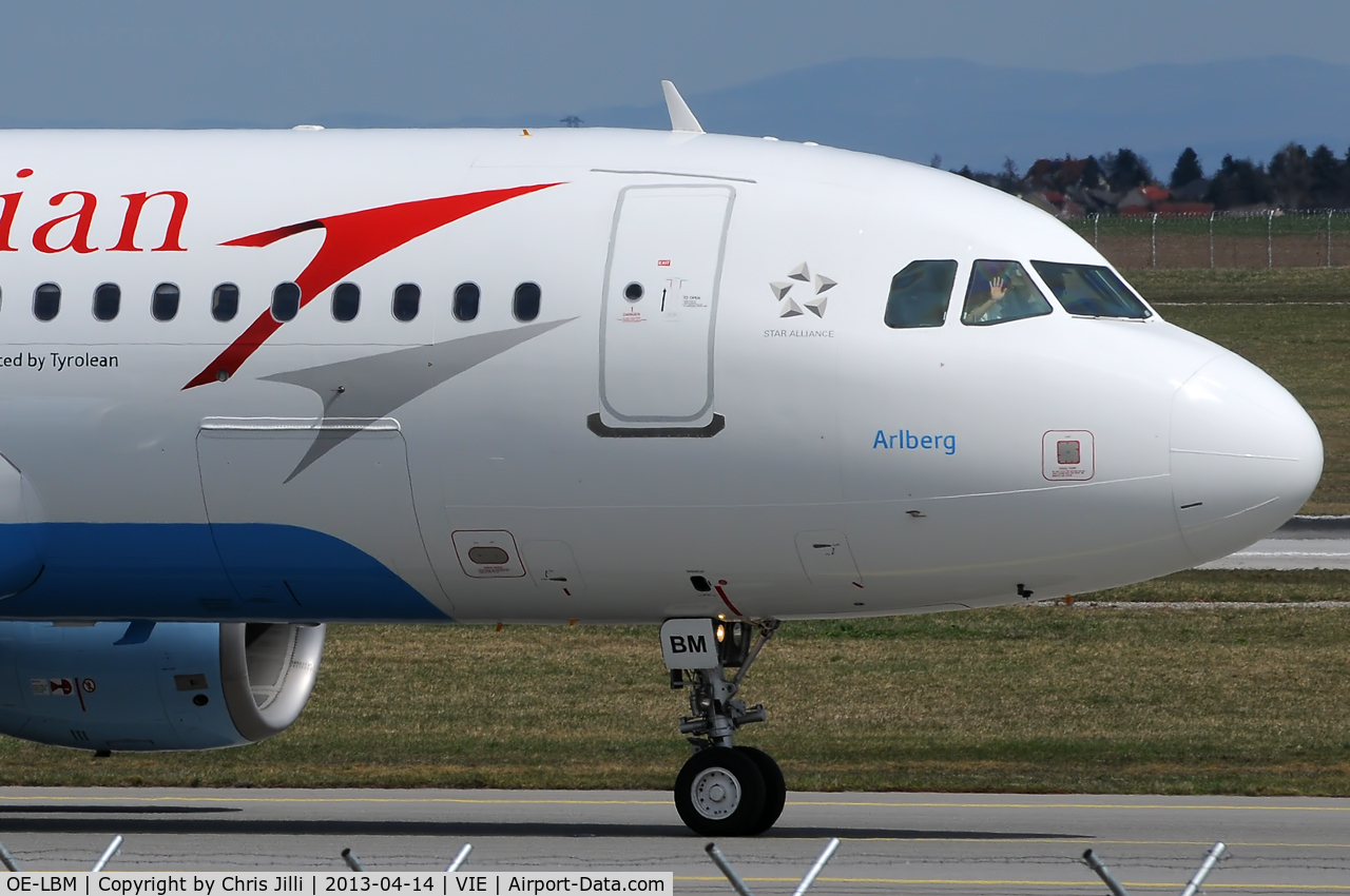 OE-LBM, 2001 Airbus A320-214 C/N 1504, Austrian Airlines