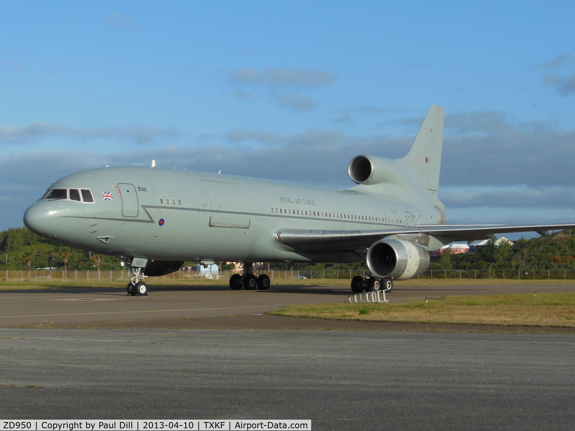 ZD950, 1979 Lockheed L-1011-385-3 TriStar K1 (500) C/N 193V-1164, Resting @ L.F.Wade International Airport, Bermuda
