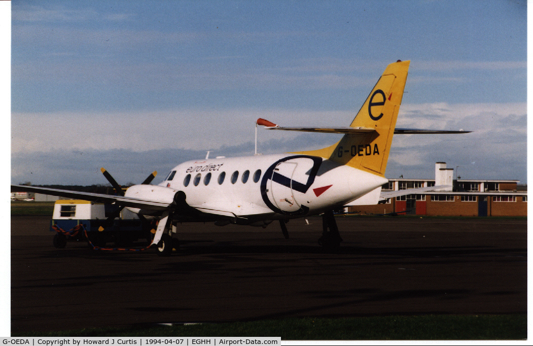 G-OEDA, 1987 British Aerospace BAe-3109 Jetstream 31 C/N 761, Eurodirect Airlines