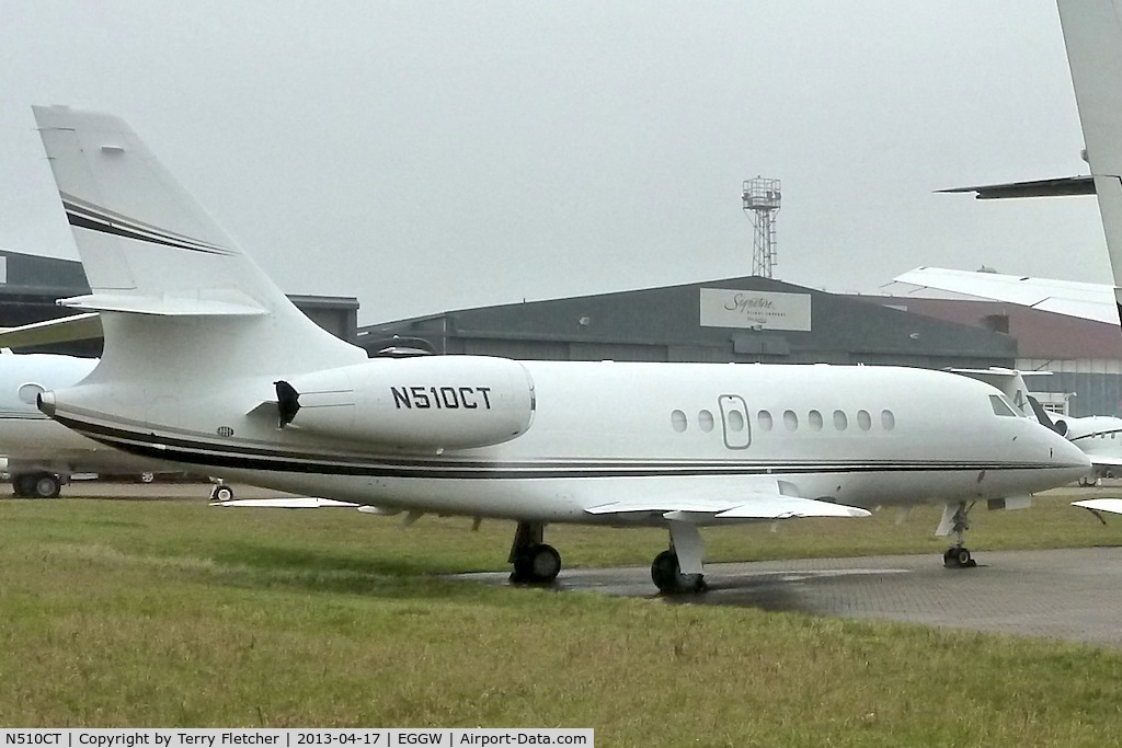 N510CT, 2004 Dassault Falcon 2000EX C/N 53, 2004 Dassault FALCON 2000EX, c/n: 53 at Luton