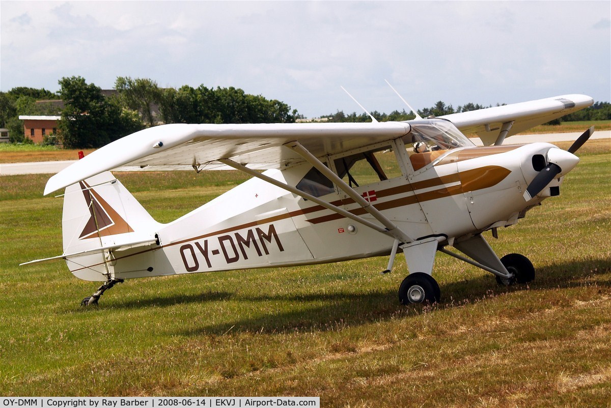 OY-DMM, 1958 Piper PA-22-150 Tri-Pacer C/N 22-5842, Piper PA-22-150 Tri-Pacer [22-5842] Stauning~OY 14/06/2008