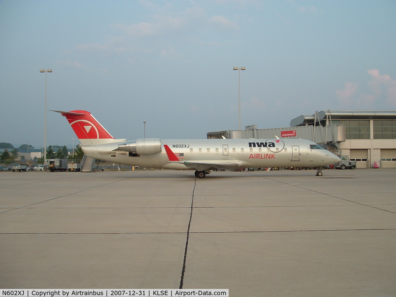 N602XJ, 2005 Bombardier CRJ-200ER (CL-600-2B19) C/N 8045, Mesaba Airlines CRJ