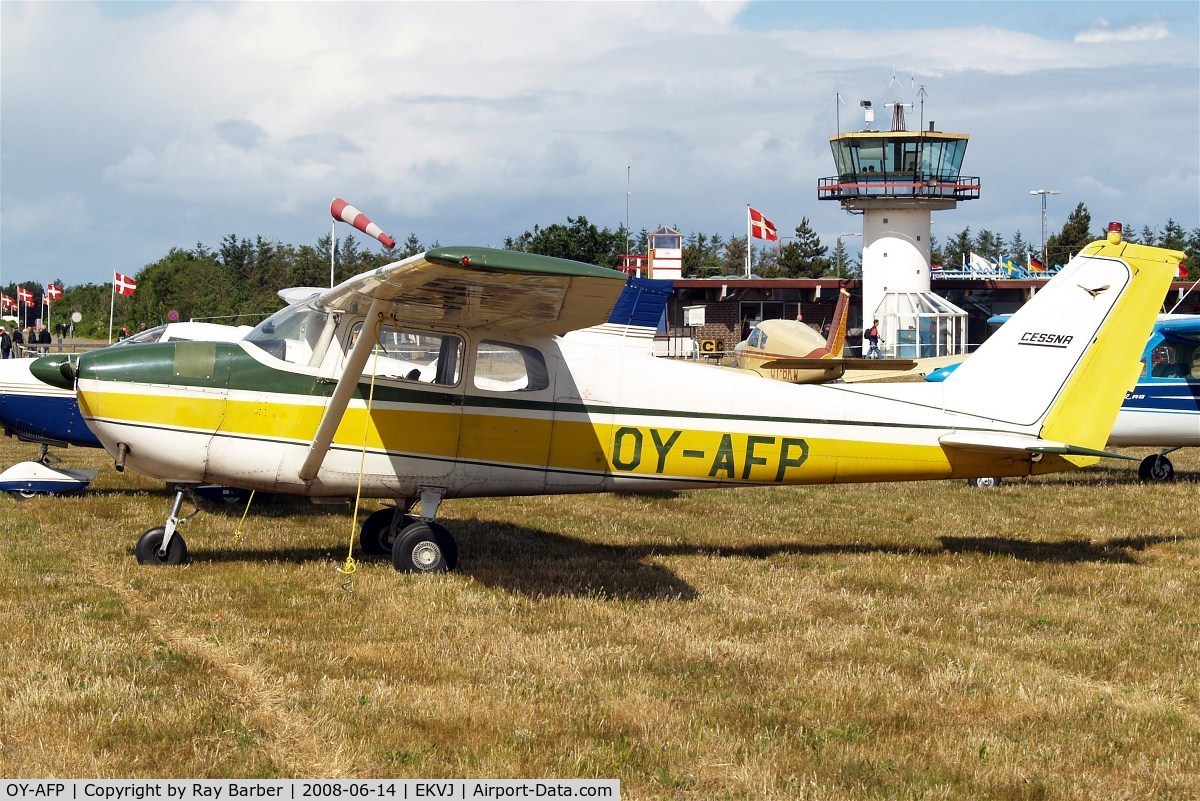OY-AFP, 1960 Cessna 172B C/N 17247957, Cessna 172B Skyhawk [172-47957] Stauning~OY 14/06/2008