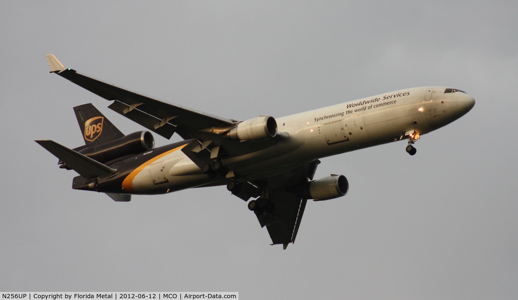 N256UP, 1992 McDonnell Douglas MD-11F C/N 48405, UPS MD-11