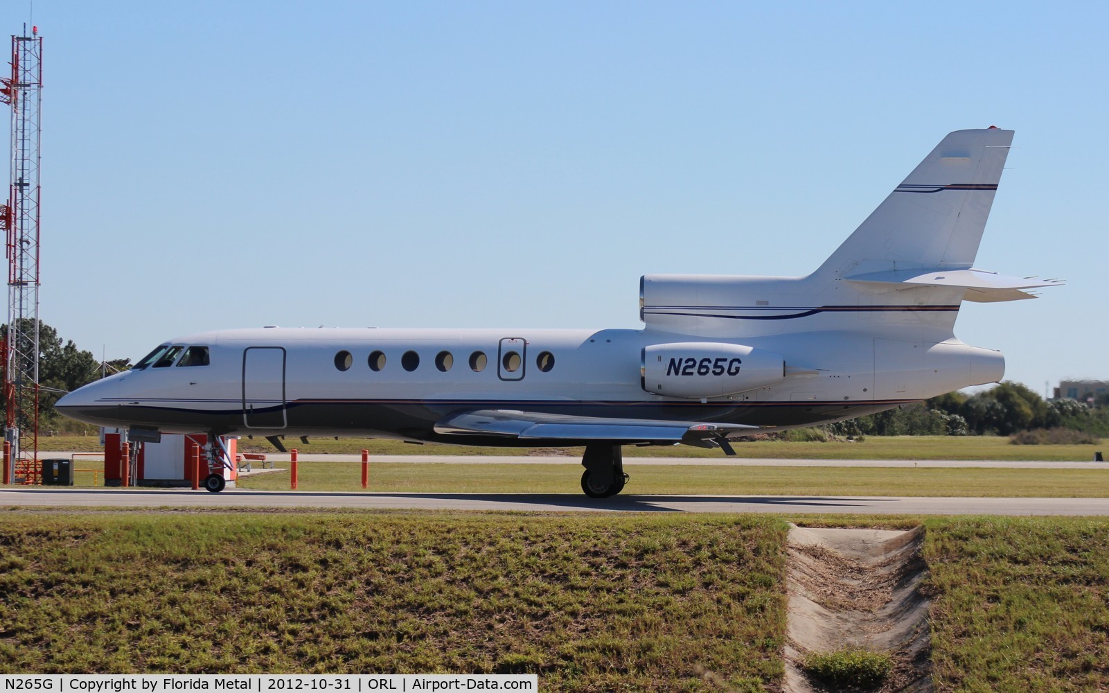 N265G, 1990 Dassault Falcon 50 C/N 214, Falcon 50