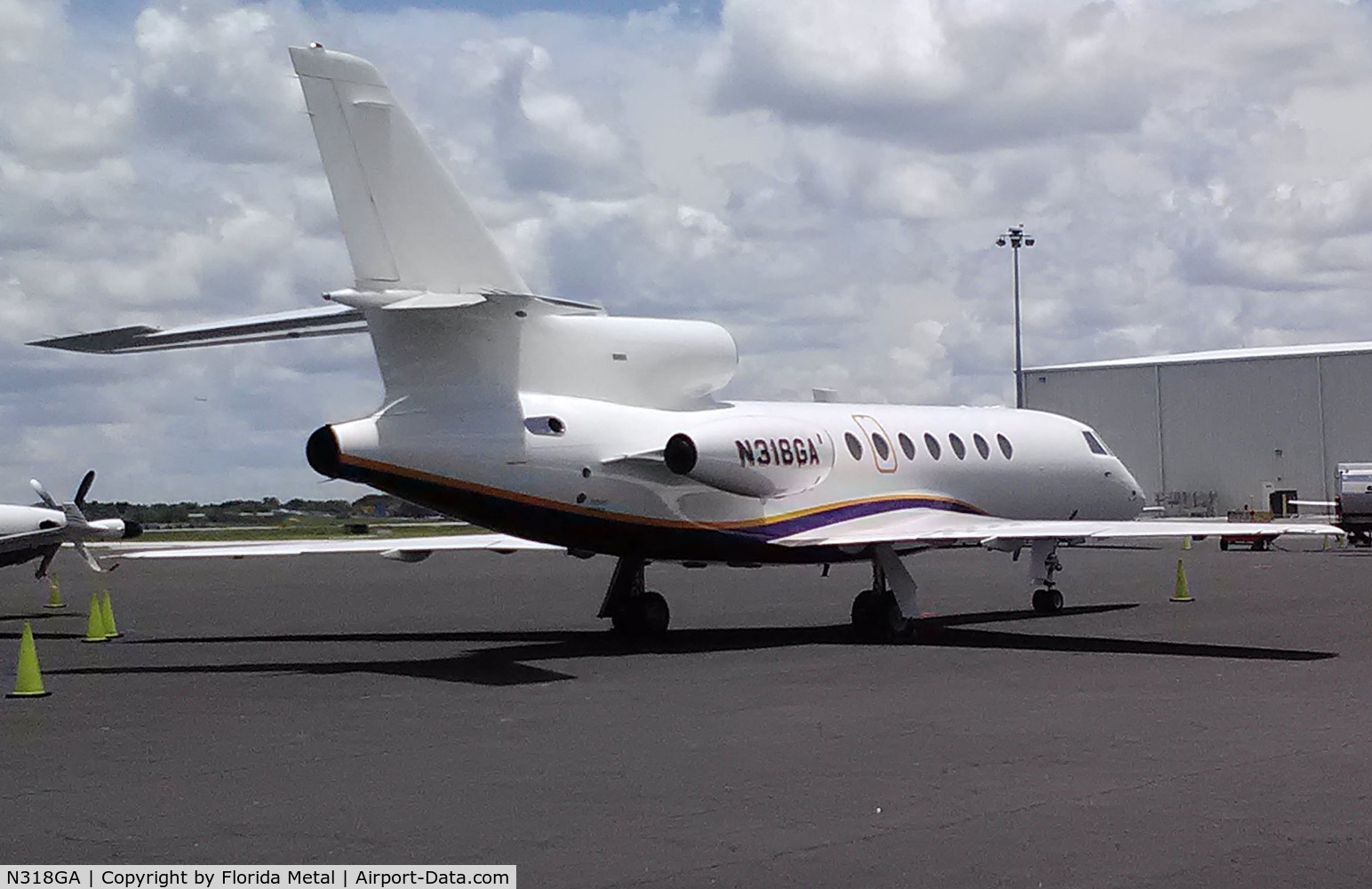 N318GA, 1992 Dassault Falcon 50 C/N 233, Falcon 50