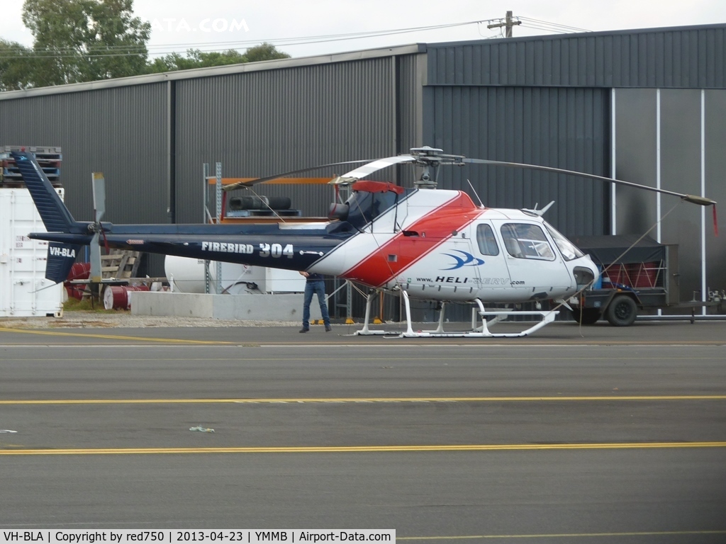 VH-BLA, 1982 Eurocopter AS-350BA Ecureuil C/N 1651, VH-BLA at YMMB