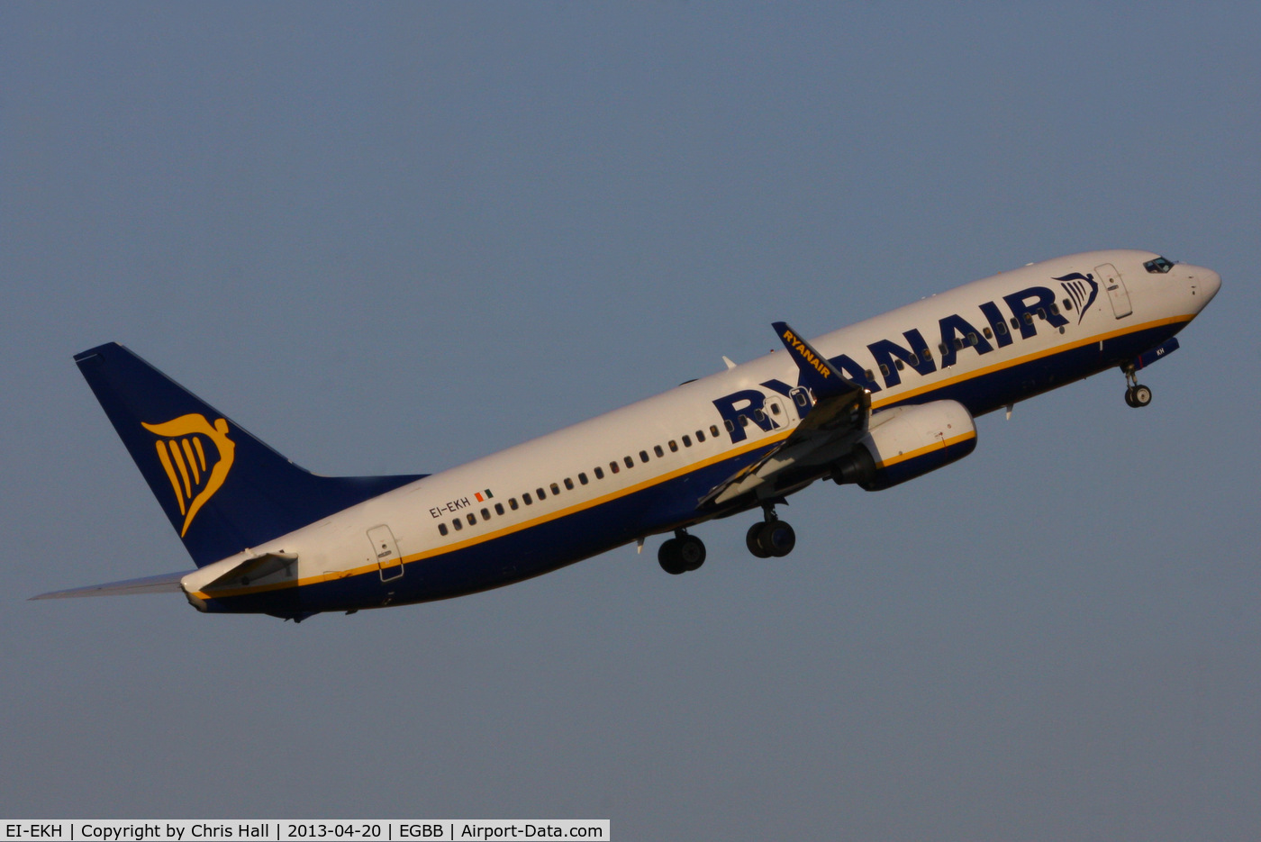 EI-EKH, 2010 Boeing 737-8AS C/N 38493, Ryanair