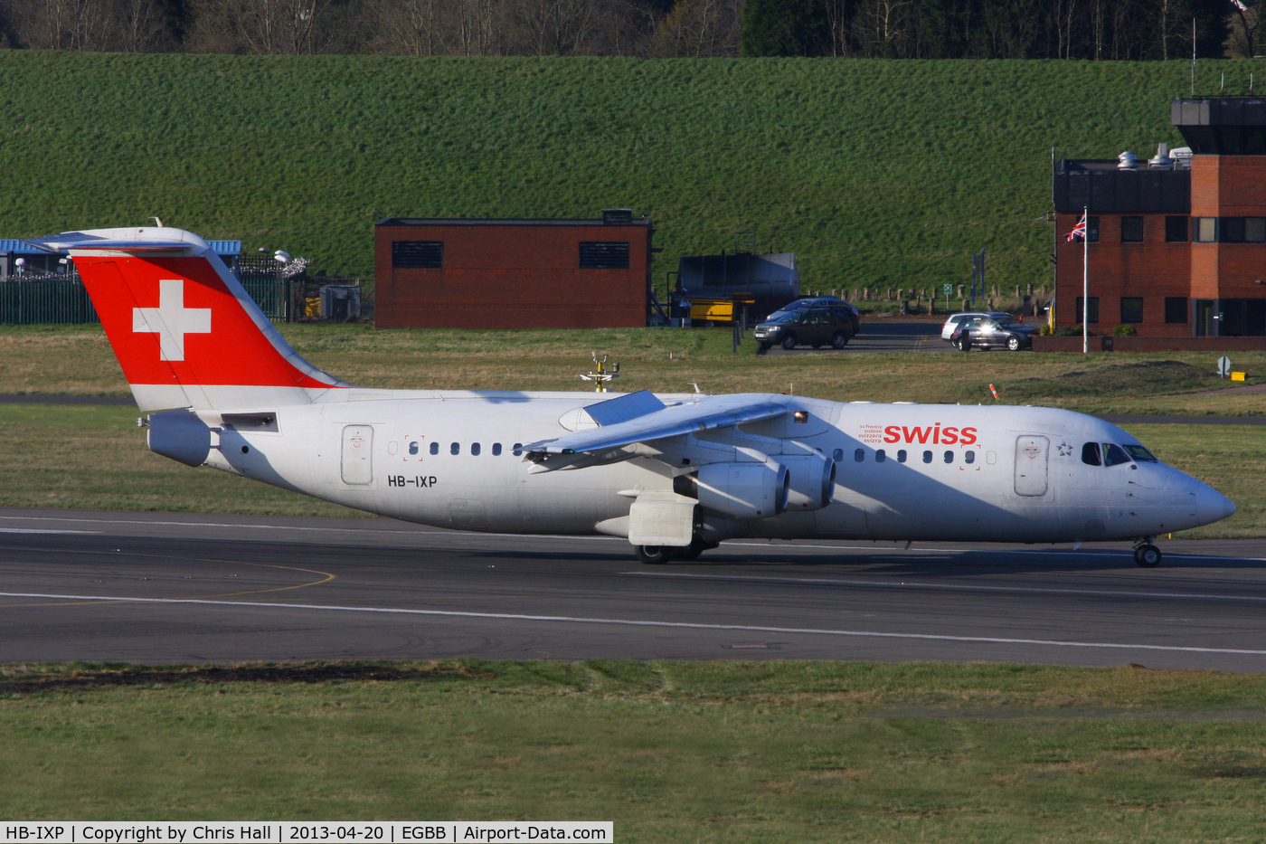 HB-IXP, 1996 British Aerospace Avro 146-RJ100 C/N E3283, Swiss European Airlines