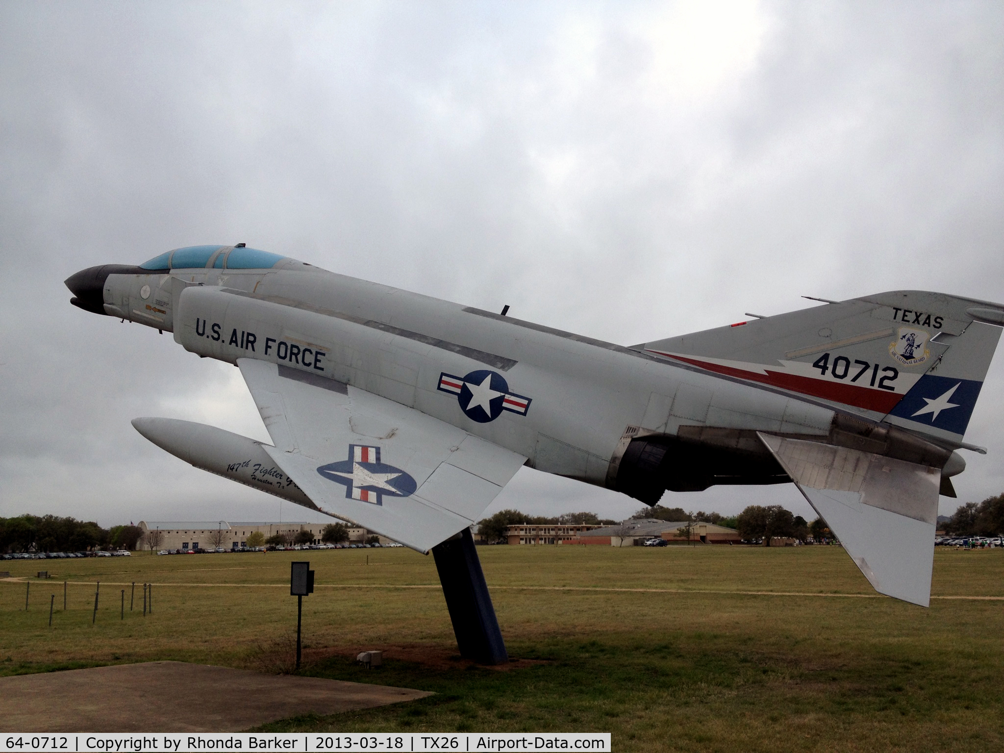 64-0712, 1964 McDonnell F-4C Phantom II C/N 969, Static Display