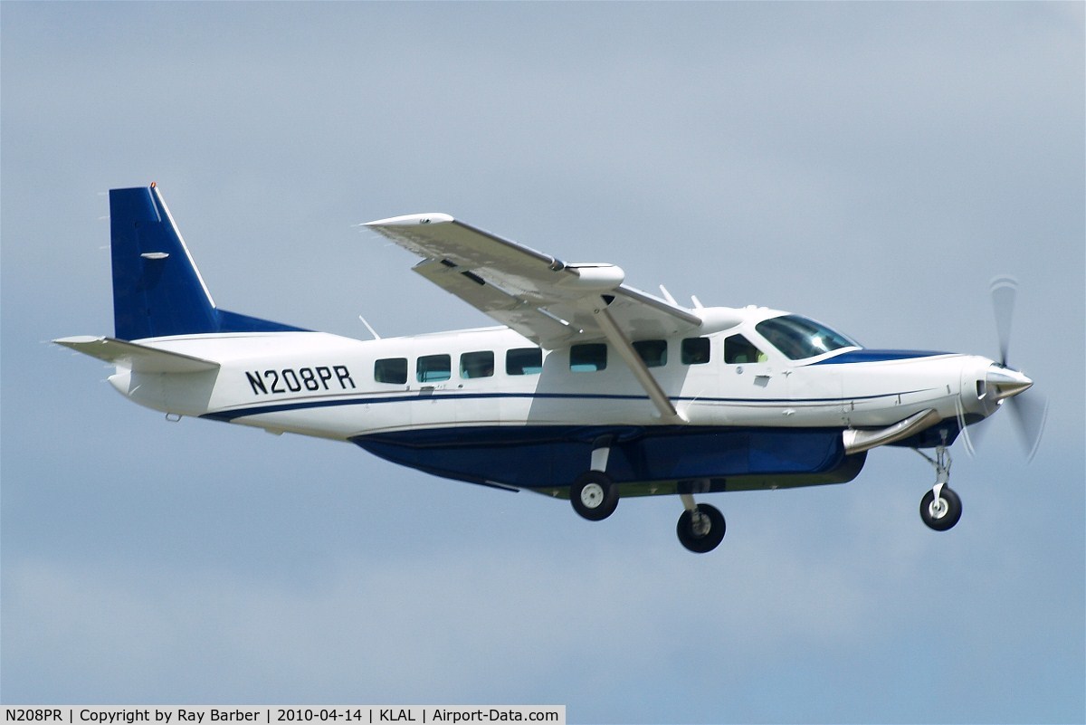 N208PR, Cessna 208B C/N 208B2173, Cessna 208B Grand Caravan [208B-2173] Lakeland-Linder~N 14/04/2010
