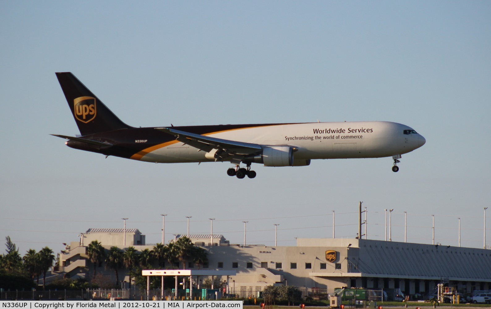 N336UP, 2009 Boeing 767-34AF C/N 37857, UPS 767-300