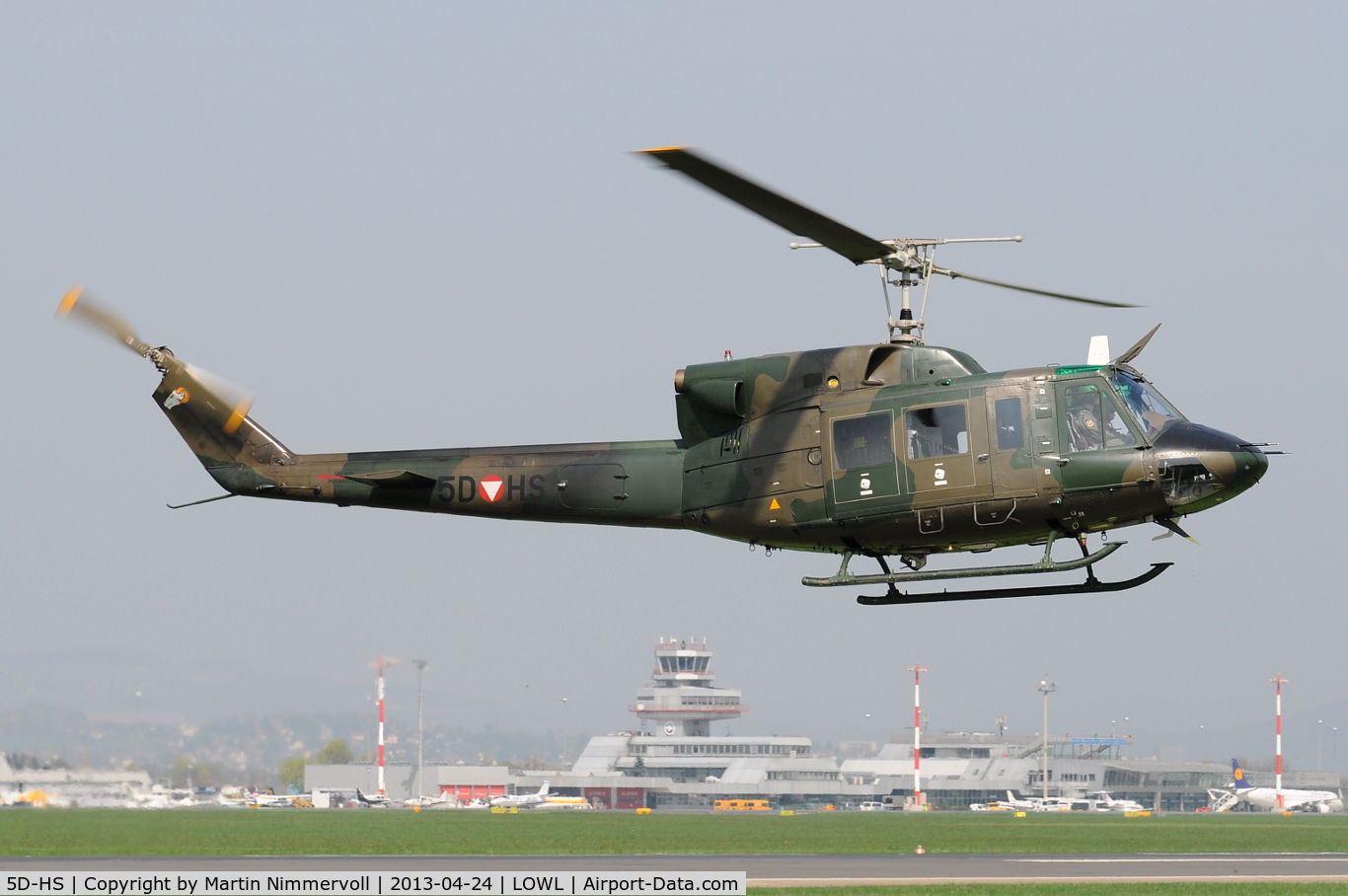 5D-HS, Agusta AB-212 C/N 5615, Austria - Air Force