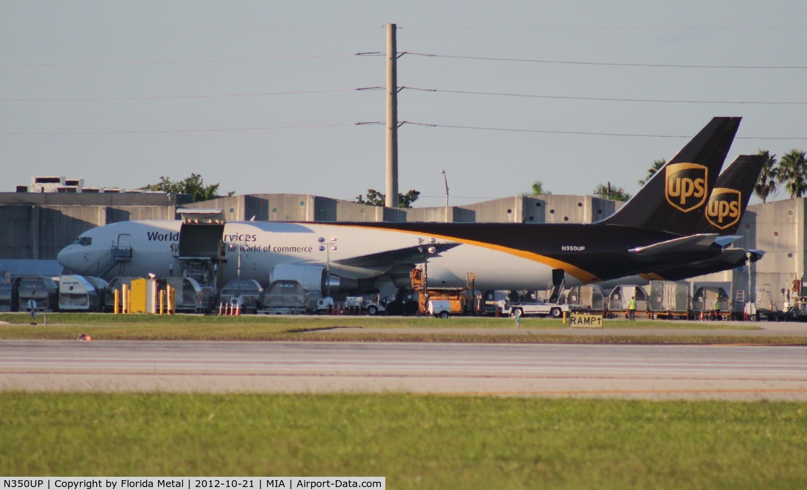 N350UP, 2012 Boeing 767-34AF C/N 37873, UPS 767-300