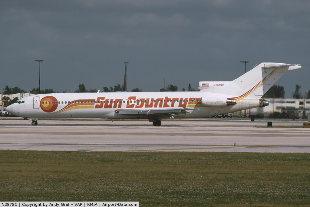 N287SC, 1980 Boeing 727-2A1 C/N 21345, Sun Country 727-200