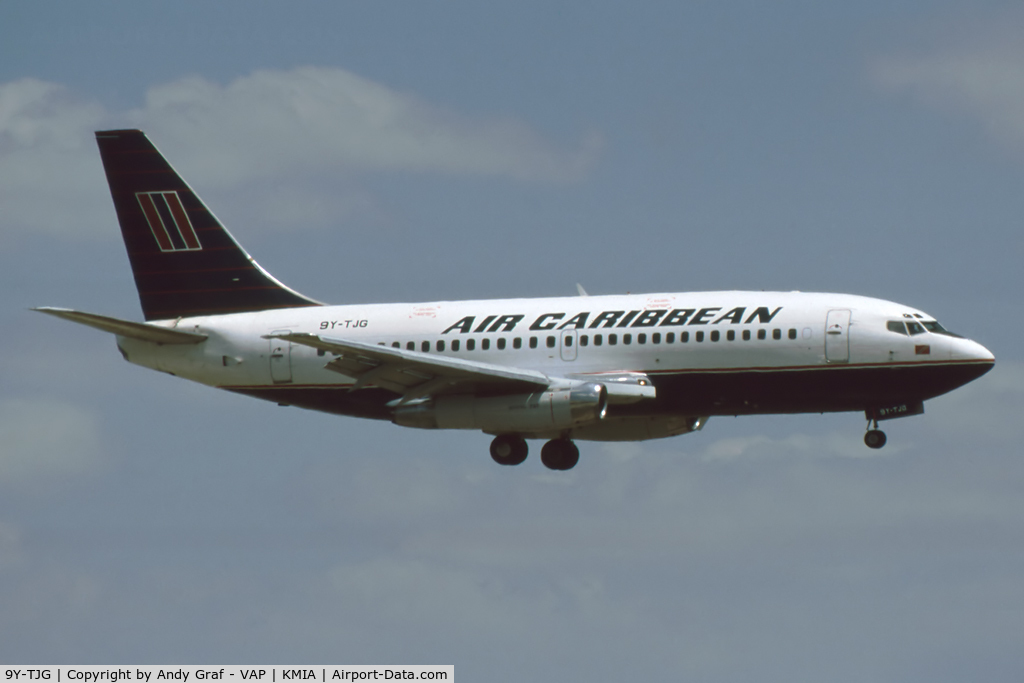 9Y-TJG, 1980 Boeing 737-2Q8 C/N 21960, Air Caribbean 737-200