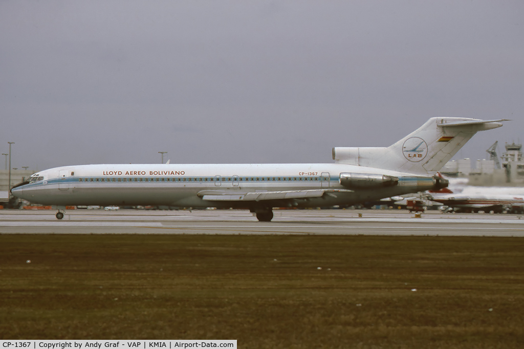 CP-1367, 1978 Boeing 727-2K3 C/N 21495, LAB 727-200