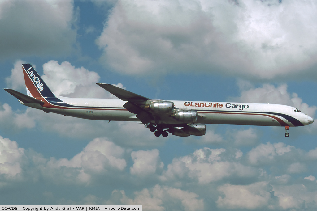 CC-CDS, 1968 McDonnell Douglas DC-8-71(F) C/N 45996, LAN Chile Cargo DC8-71