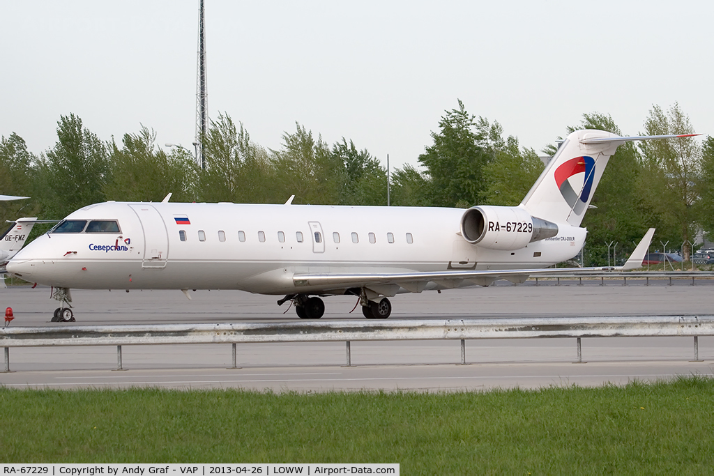 RA-67229, 2000 Canadair CRJ-200LR (CL-600-2B19) C/N 7403, Severstal CRJ