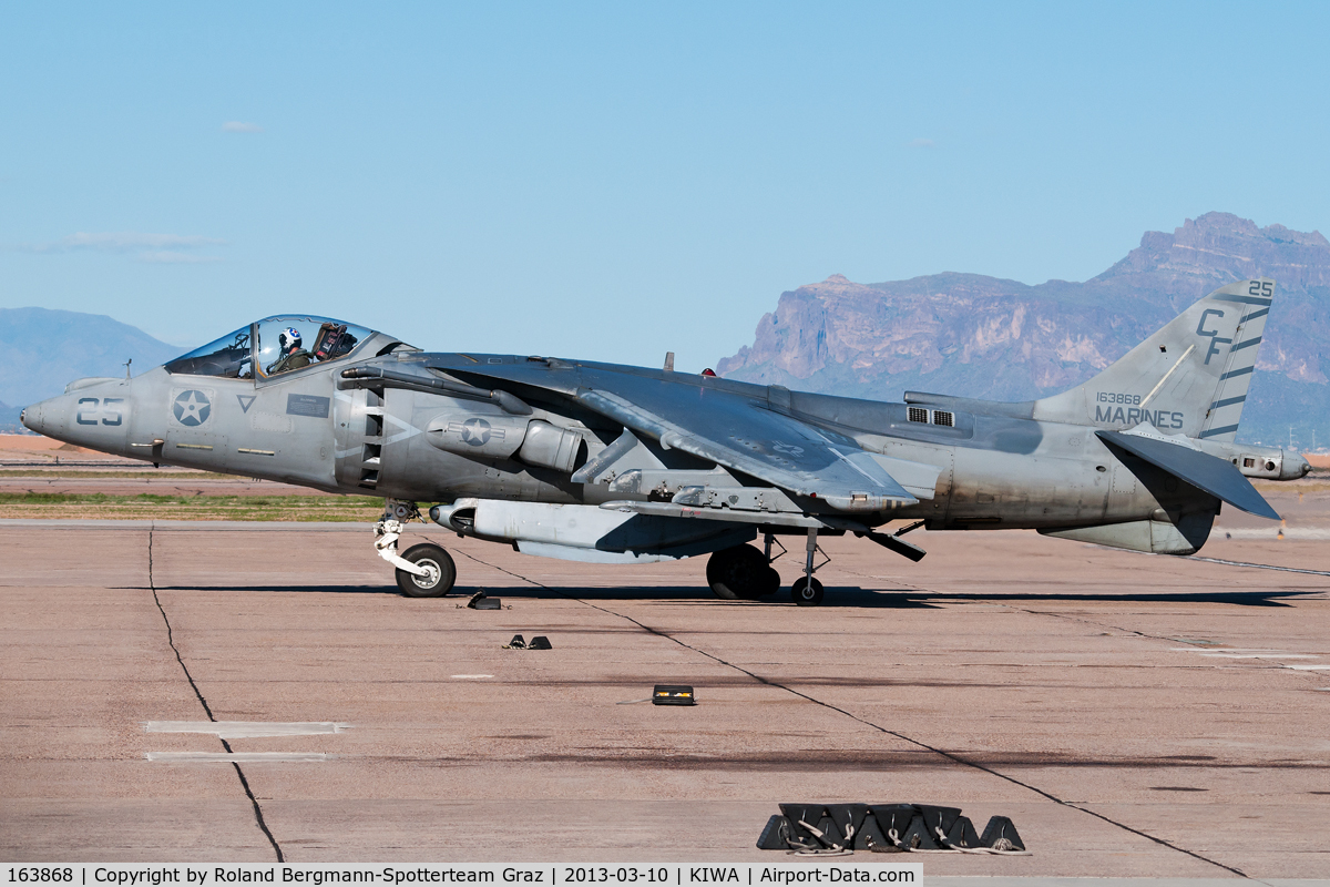 163868, McDonnell Douglas AV-8B Harrier II C/N 176, McDonnell Douglas AV-8B