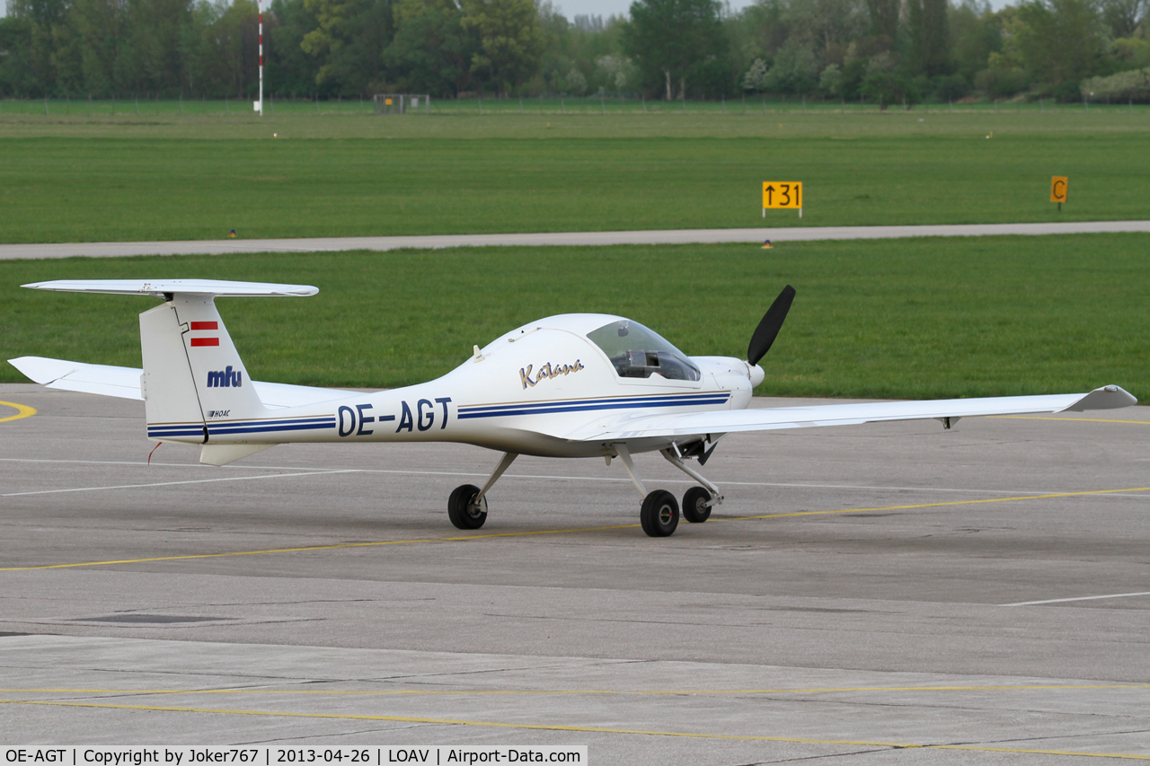 OE-AGT, HOAC DV-20 Katana C/N 20109, Motorflugunion Wien