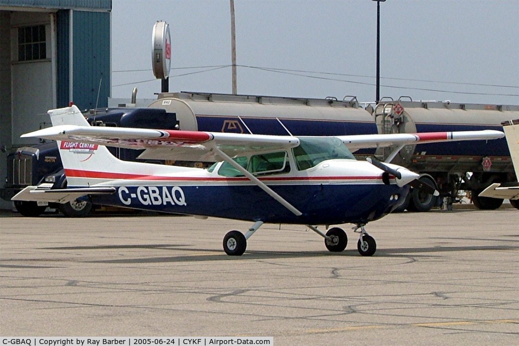 C-GBAQ, 1980 Cessna 172N C/N 17273945, Cessna 172N Skyhawk [172-73945] Kitchener-Waterloo Regional~C 24/06/2005