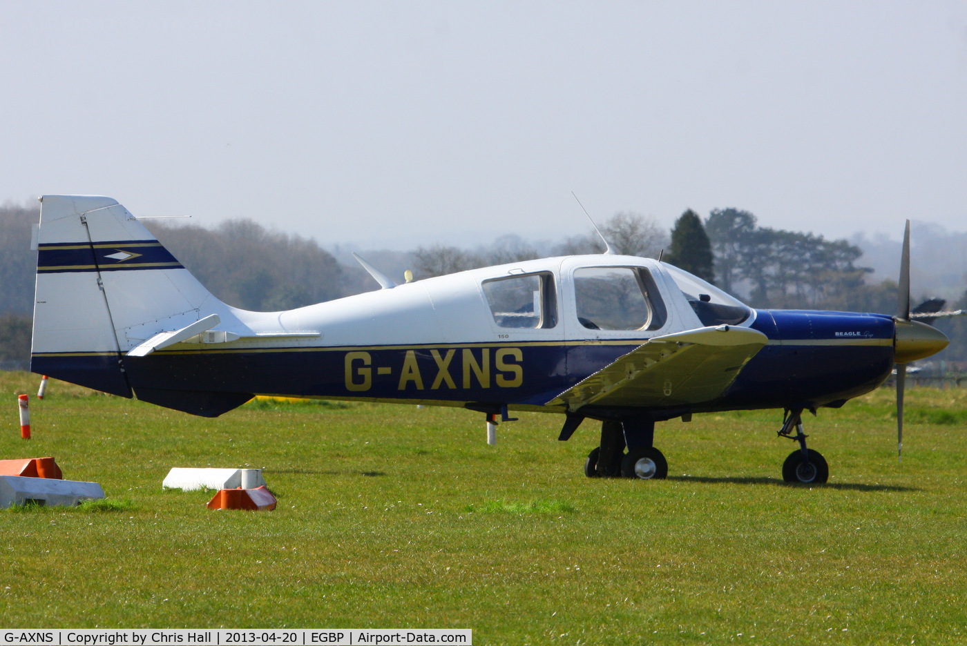 G-AXNS, 1969 Beagle B-121 Pup Series 2 (Pup 150) C/N B121-110, visitor from Gamston