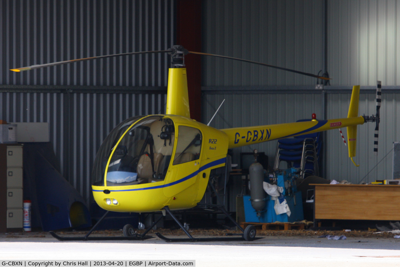 G-CBXN, 2002 Robinson R22 Beta II C/N 3385, Kemble resident