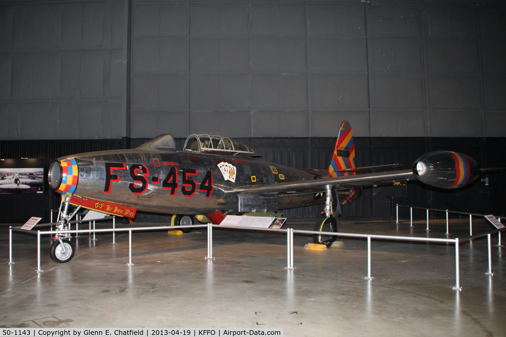 50-1143, 1950 Republic F-84E-20-RE Thunderjet C/N Not found 50-1143, In the Korean War gallery