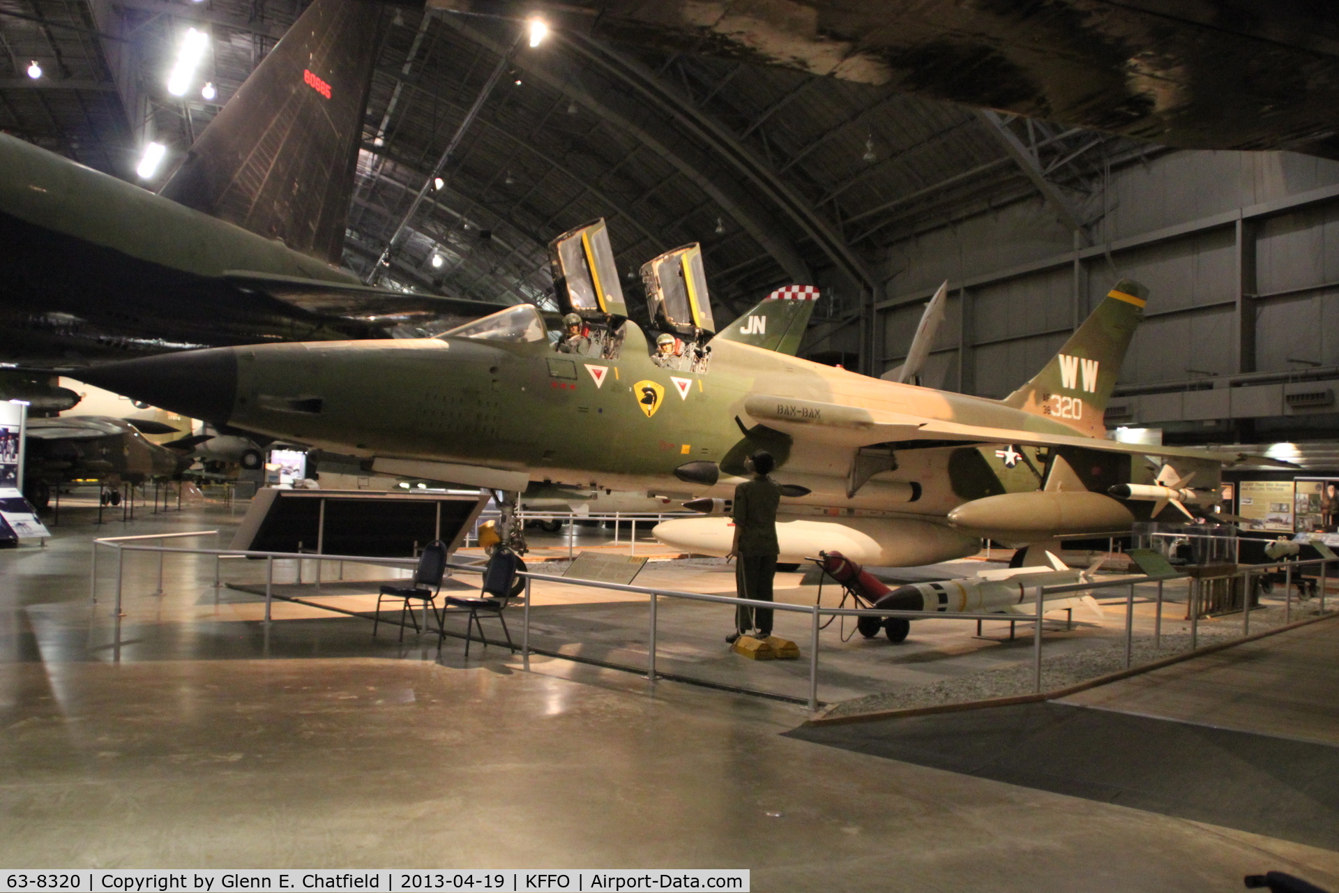 63-8320, 1963 Republic F-105G-1-RE Thunderchief C/N F097, In Vietnam War gallery
