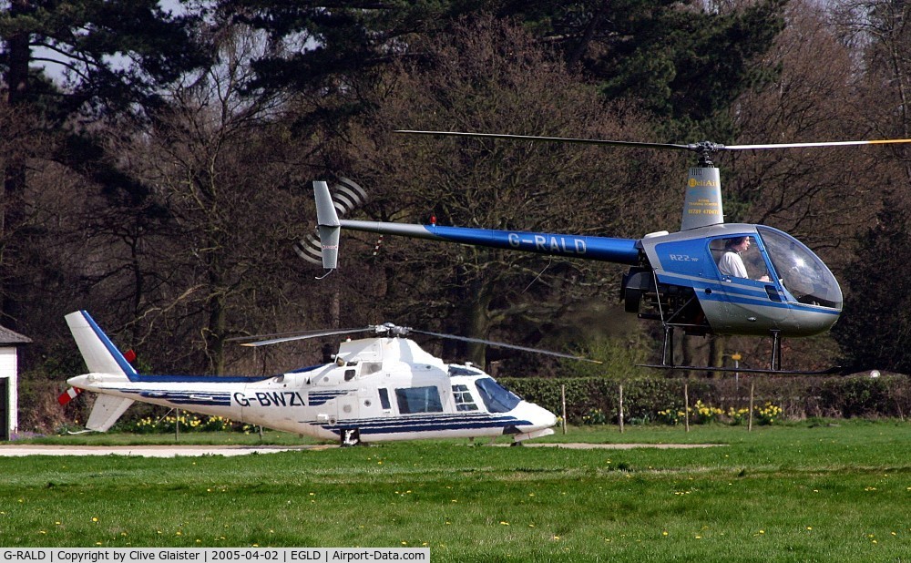G-RALD, 1981 Robinson R22 C/N 0218, Ex: N9074K > (G-BMXI) > G-CHIL > G-RALD > D-H*** - Originally owned to in private hands in September 1986 as G-CHIL with Heli Air Ltd since January 1996 as G-RALD. To D-H***