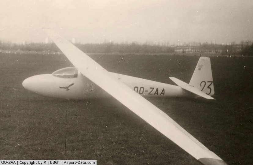 OO-ZAA, 1965 Schleicher Ka-6CR Rhonsegler C/N 6384, Gent 1965