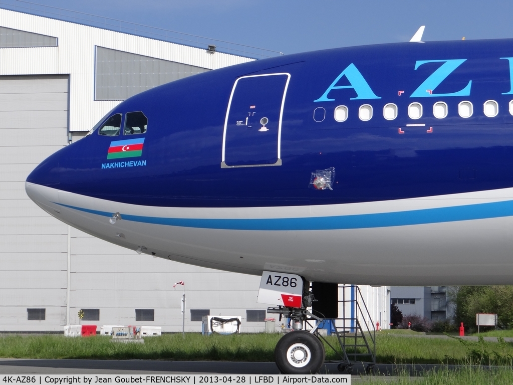 4K-AZ86, 2008 Airbus A340-542 C/N 894, NAKHICHEVAN