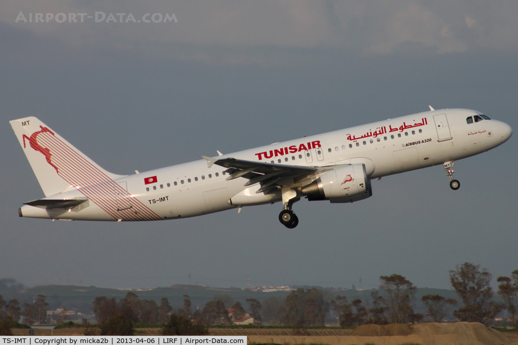 TS-IMT, 2012 Airbus A320-214 C/N 5204, Take off