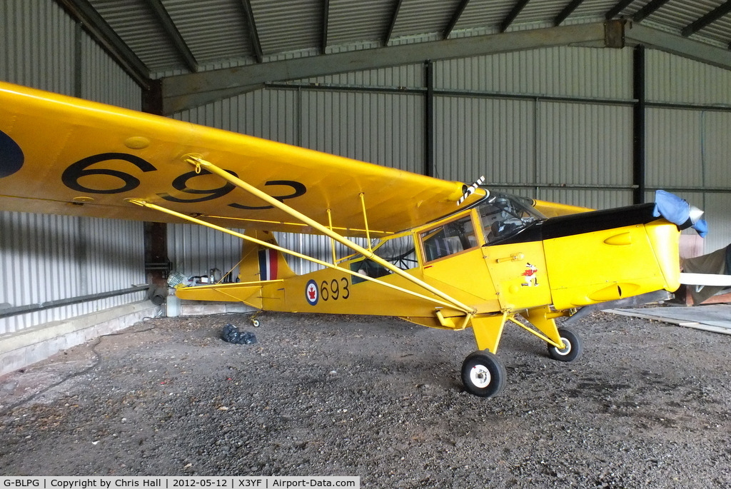 G-BLPG, 1959 Auster J-1N Alpha C/N 3395, at Yeatsall Farm, Abbots Bromley